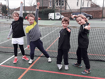 Orange ball tennis sessions in Bristol