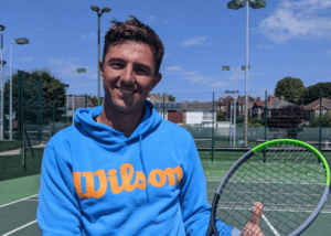 Tom, tennis coach for kids at Kings Tennis Club Bristol