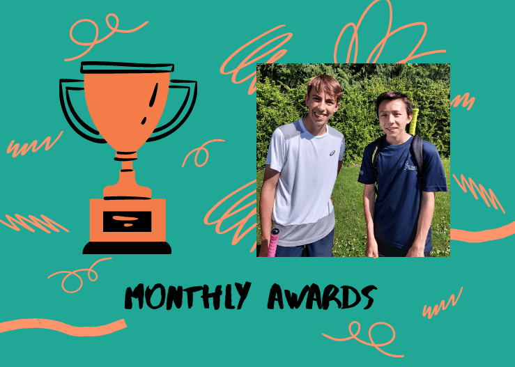 July Monthly Awards & Road to Wimbledon