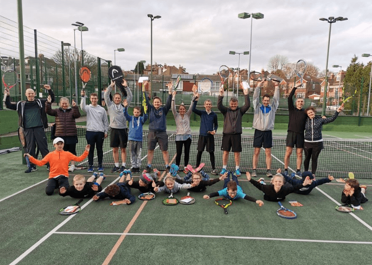 Adult and kids tennis tournament at Kings tennis Club