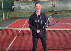 Katie Allen new tennis coach.